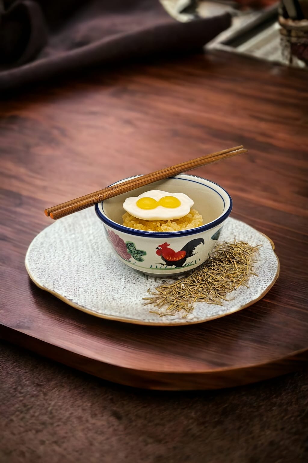 Egg Noodle Bowl (Wickless Beeswax Candle)